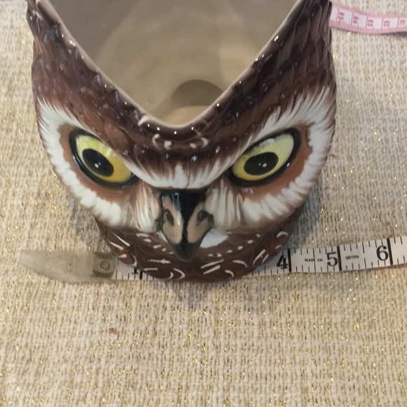 Vintage owl beverage pitcher made in Italy - Picture 10 of 12